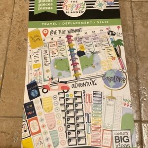 Happy planner Travel sticker book